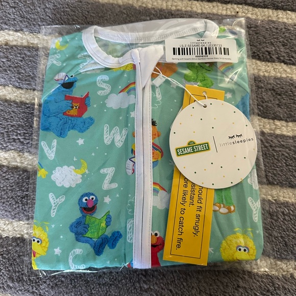 Little sleepies Spelling with Sesame Street Zippy 6-12 months - Picture 1 of 2